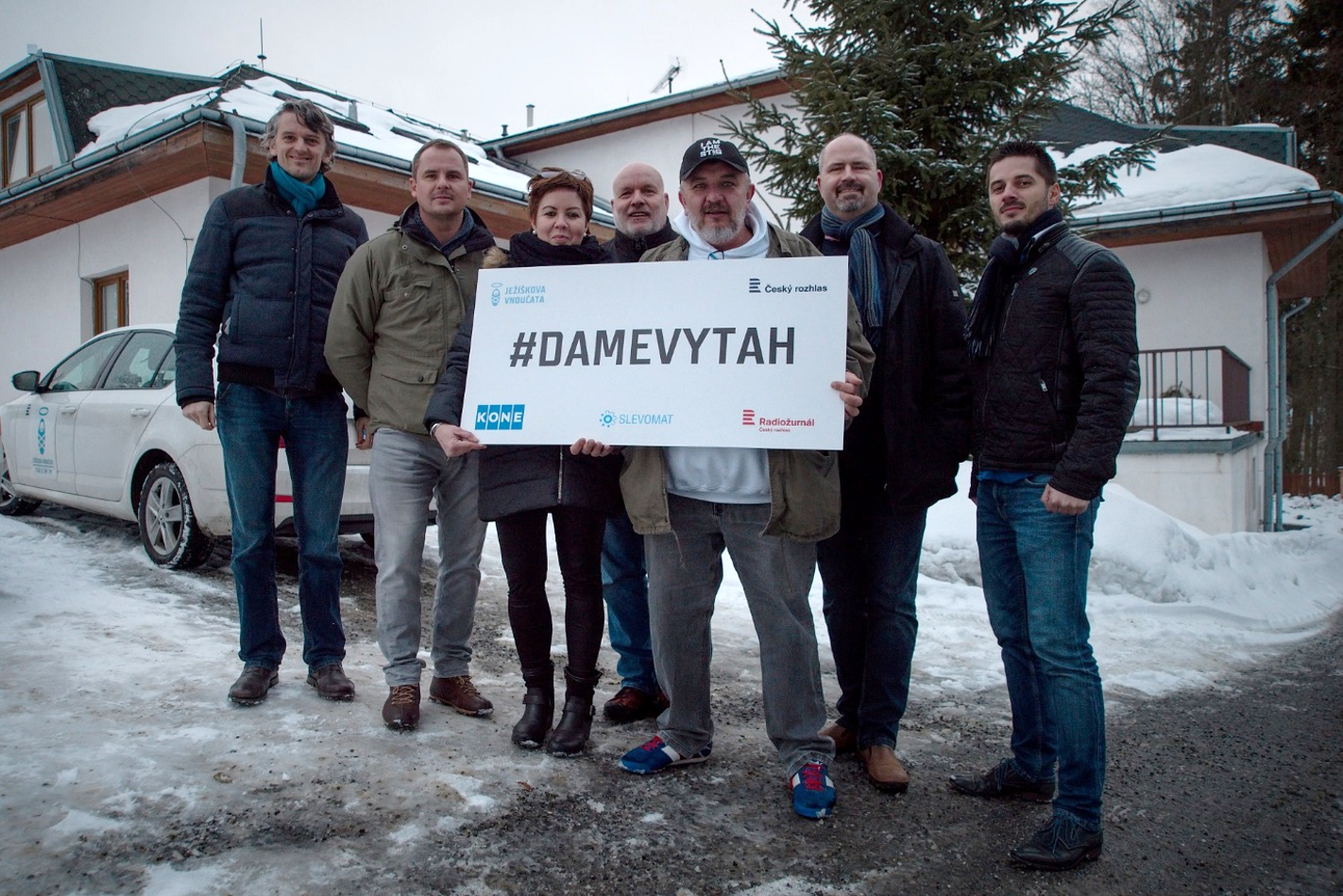 Hlavní aktéři projektu "DÁME VÝTAH"
